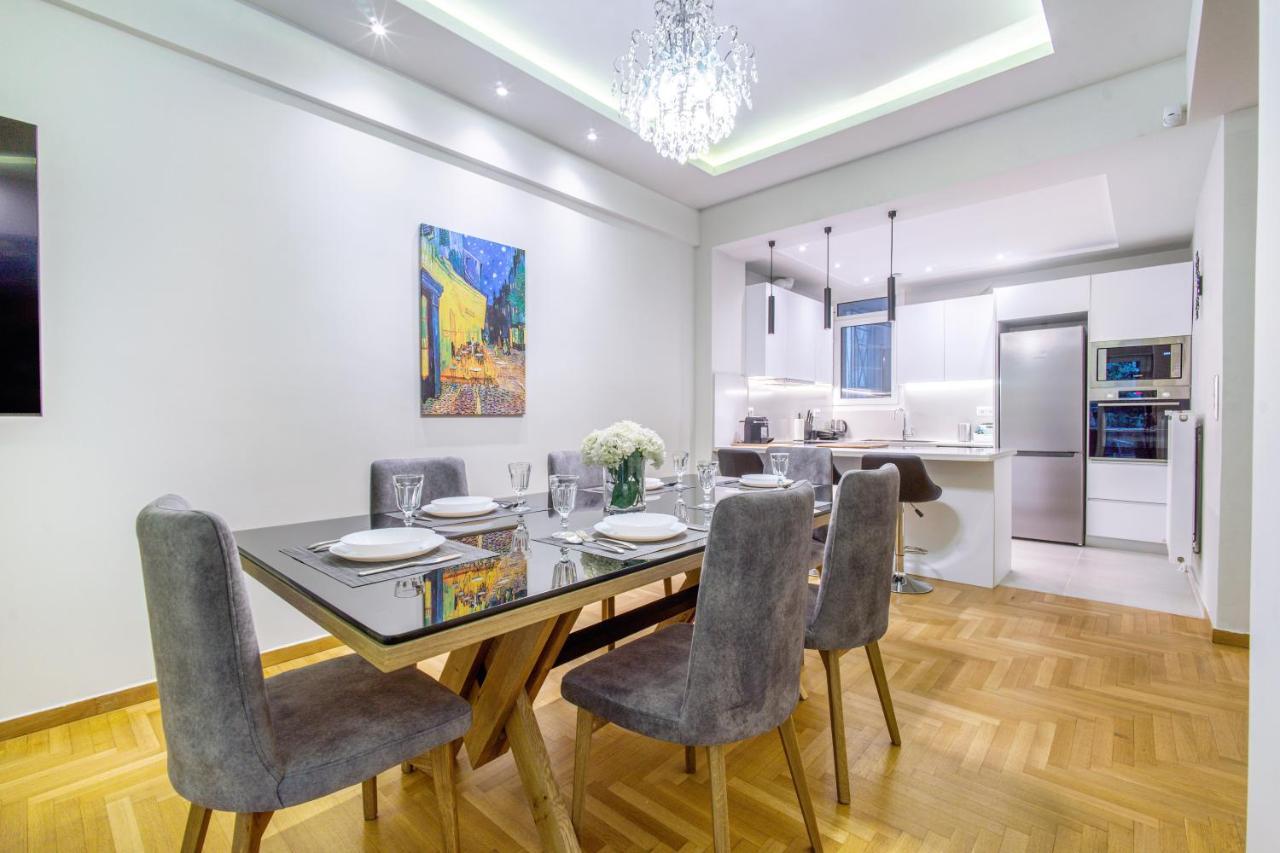 Ferienwohnung Urban Luxury On A Quiet Street In The Center Of Athen Exterior foto