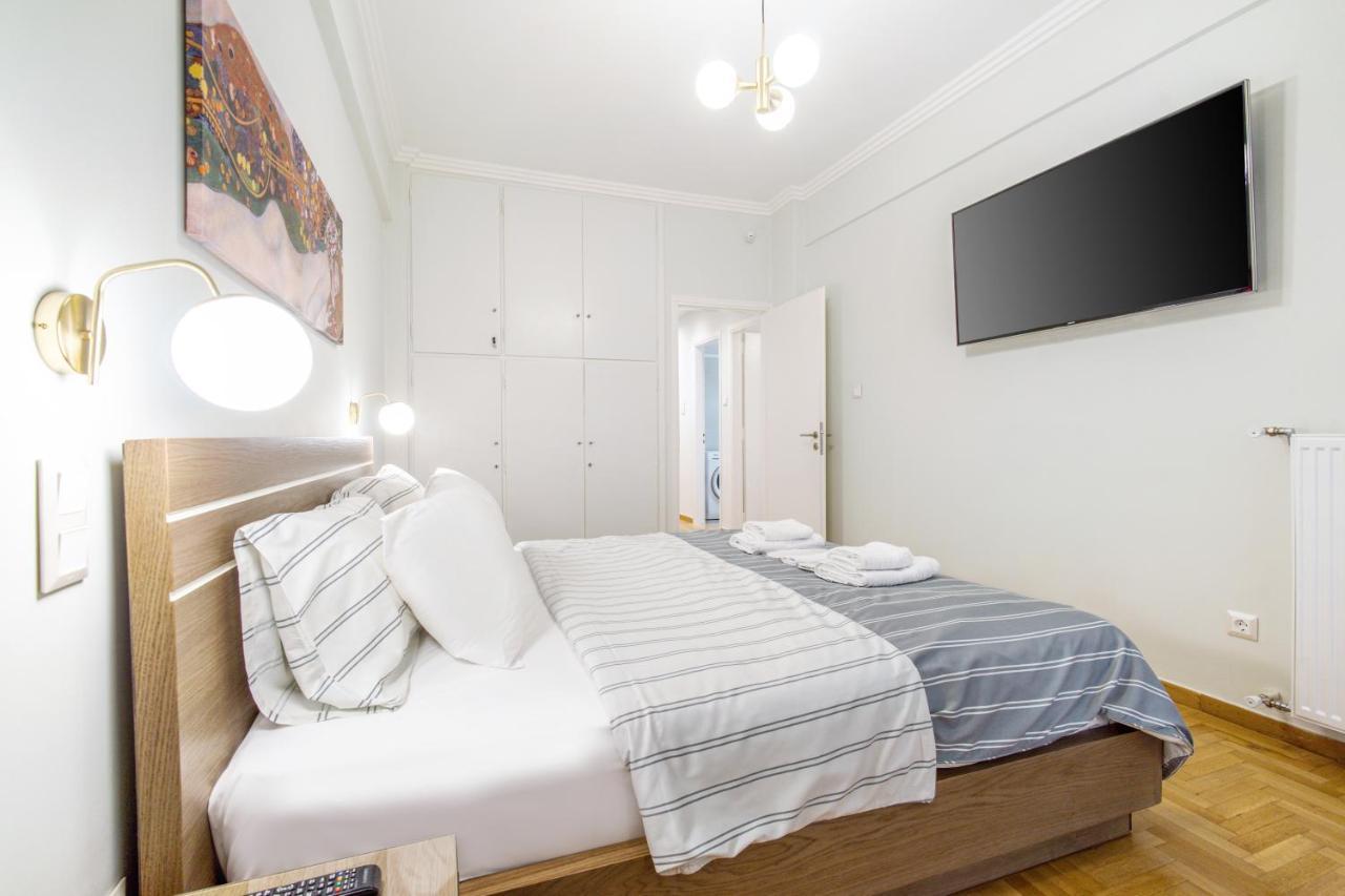 Ferienwohnung Urban Luxury On A Quiet Street In The Center Of Athen Exterior foto