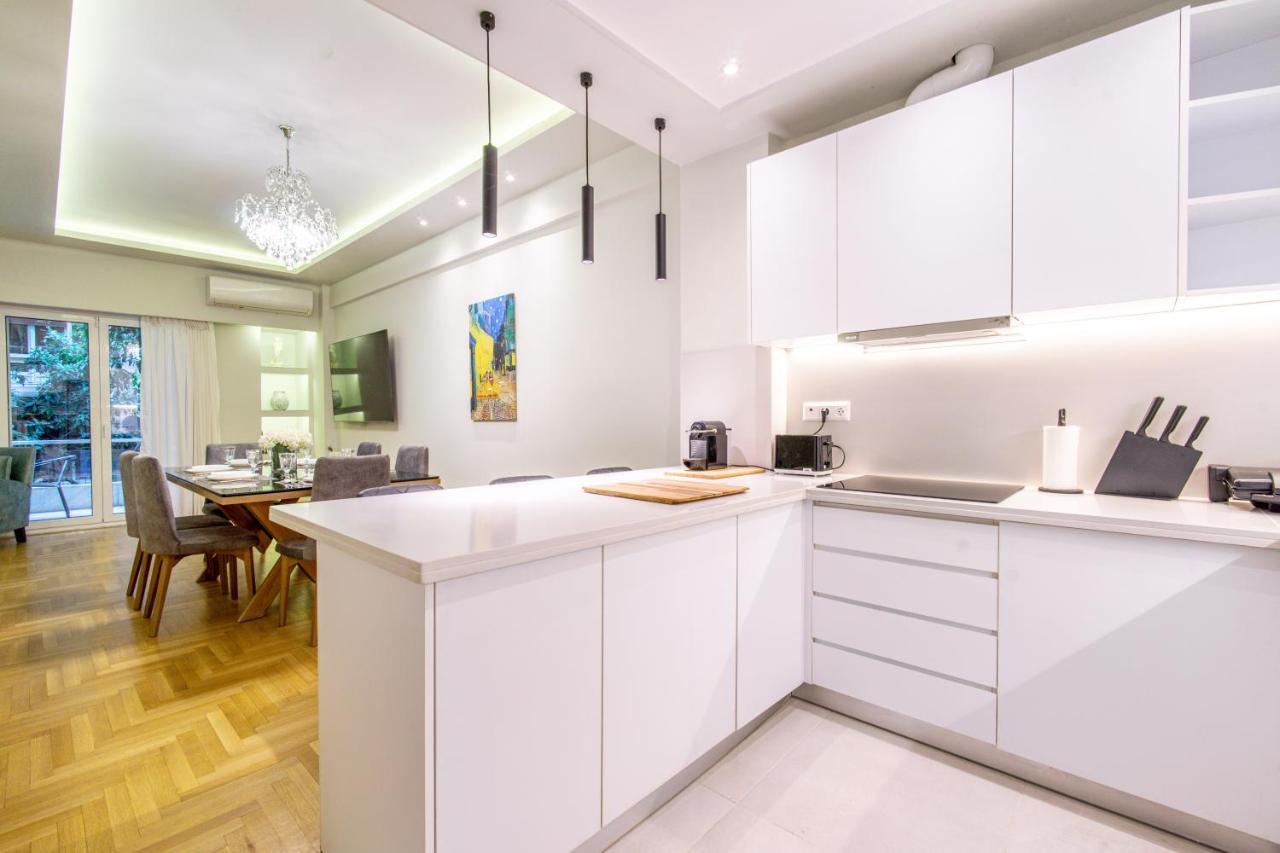 Ferienwohnung Urban Luxury On A Quiet Street In The Center Of Athen Exterior foto