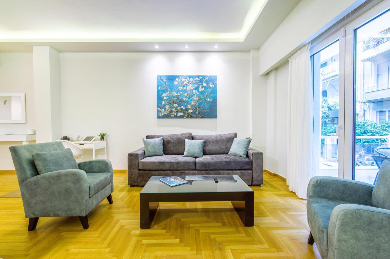 Ferienwohnung Urban Luxury On A Quiet Street In The Center Of Athen Exterior foto